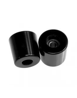 Capete ghidon BIKETEC BMW - Negru, Ø38 mm, 37 mm