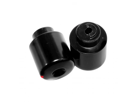 Capete de ghidon BIKETEC Honda - Negru, Ø33 mm, 45 mm | BT0022
