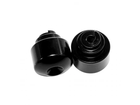 Capete ghidon BIKETEC Honda - Negru, Ø30 mm, 33 mm, 115 g | BT0024