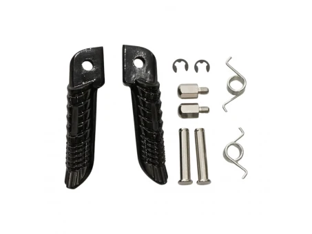 Set complet scărițe pilot BIKETEC cu prinderi Suzuki GSX-R 600/750/1000 '01-12 - Negru | BTFR007