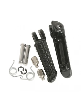 Set scărițe pilot BIKETEC cu prinderi complete pentru Yamaha - Negru