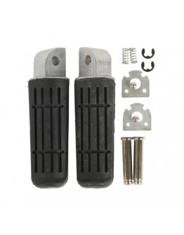 Set scărițe pasager BIKETEC cu prinderi complete Yamaha