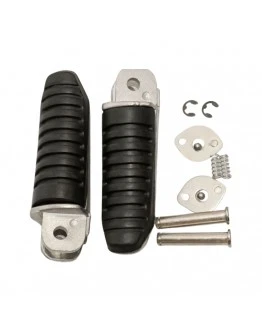 Set scărițe pasager BIKETEC cu prinderi complete Suzuki