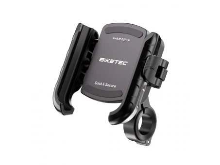 Suport Telefon Moto Anti-Vibrații Quick Lock BIKETEC PRO BT02 - montaj ghidon/oglindă | BTK02