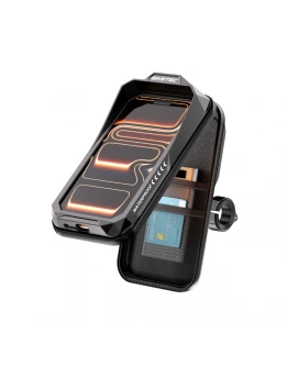 Suport/Husa telefon impermeabilă BIKETEC PRO - cu suport ghidon/oglindă