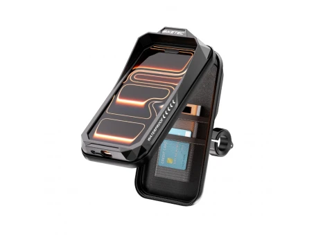 Suport/Husa telefon impermeabilă BIKETEC PRO - cu suport ghidon/oglindă | BTK06
