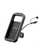 Husă Moto Impermeabilă cu Suport Telefon și Încărcare Wireless + USB-C BIKETEC PRO BTK07 Dual Charge | BTK07