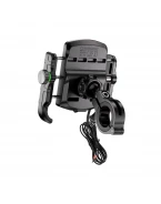 Suport Telefon Moto cu Încărcare Rapidă USB-A QC3.0 BIKETEC PRO BTK10 | BTK10