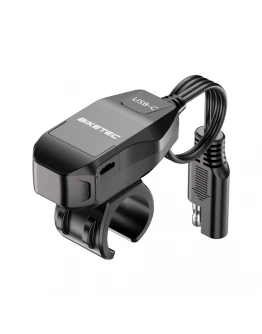 Priză Moto USB-C cu Power Delivery și Conector SAE BIKETEC PRO BTK13