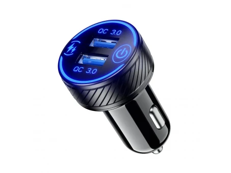 Priza universala BIKETEC Dual USB QC 3.0 - 36W | BTMUS316