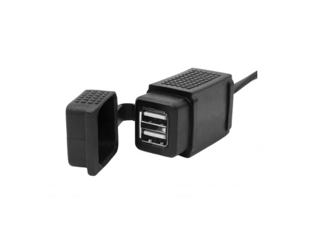 Priză moto BIKETEC MUS43 cu conector DIN ISO 4165 pentru BMW și Triumph | BTMUS43