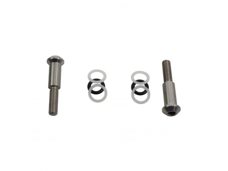 Set șuruburi lungi inoxidabile BIKETEC 50mm - pentru prinderea chingilor BTRLS-02 (Yamaha YZF / YZFX) | BTRLS-02SSET