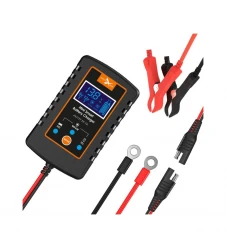 Redresor inteligent Biketec Smart Mini Charger pentru baterii moto, auto, scuter și ATV – 6V / 12V