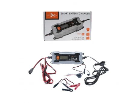 Încărcător baterii BIKETEC Moto/Auto/ATV 6V-12V cu Accesorii | BTSBC-61238