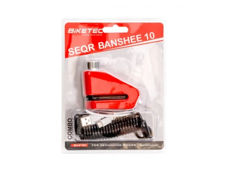 Antifurt Disc Frână BIKETEC 7.2 mm cu Alarmă 120 dB | BTSF024
