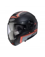 Casca Moto Modulabila Caberg Levo X Elite L7 - Negru/Gri/Rosu fluor mat | C0GF60L7