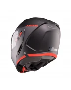 Casca moto modulară (flip-up) Caberg Horus X Ray - Negru/Gri/Rosu fluo mat | C0JE60L7