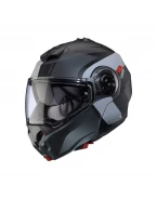 Cască modulară Caberg Duke Evo SV Indy P7 - Negru/Gri Mat | C0KD60P7