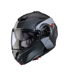 Cască modulară Caberg Duke Evo SV Indy P7 - Negru/Gri Mat