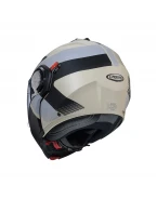Cască modulară Caberg Duke Evo SV Indy P8 Pinlock Ready - Sand/Negru/Gri mat | C0KD60P8