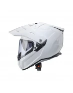 Cască Off-Road/Adventure Caberg Duosport Tanami Solid Cu Vizor și Lentilă - Alb | C2GA60A1