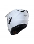 Cască Off-Road/Adventure Caberg Duosport Tanami Solid Cu Vizor și Lentilă - Alb | C2GA60A1