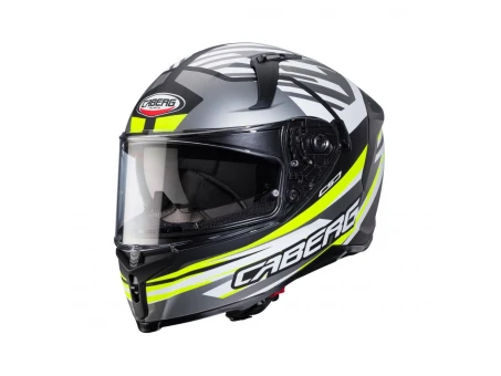 Casca integrala Caberg Avalon X Kira - Negru/Gri/Galben fluor