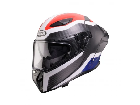 Cască integrală Caberg Drift Evo II Carbon , Pinlock inclus - Negru/Albastru/Rosu/mat | C2RI60S4