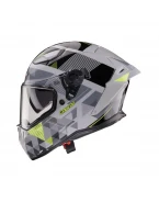 Cască integrală Caberg Drift Evo II Prism, Pinlock Max Vision inclus - Gri/Negru mat/Galben fluo | C2RY60R2