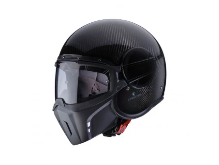 Casca open face Caberg Ghost X Carbon - Negru