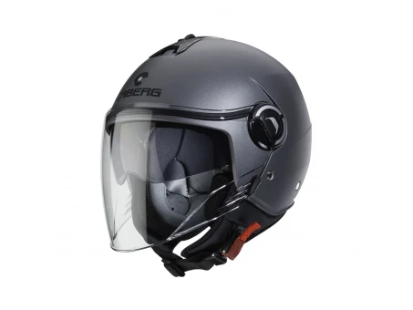 Casca open face CABERG Jet RIVIERA V4X - Gri mat