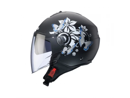Cască open face Caberg RIVIERA V4 X - Negru mat | C6HF60B9