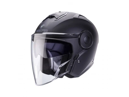 Casca open face (jet) Caberg model Soho SV 17 negru mat