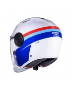 Casca open face CABERG Jet SOHO ZEPHYR - Alb,Albastru,Rosu