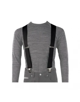 Bretele Oxford Suspension pentru pantaloni - Negru