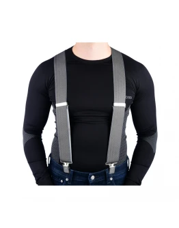 Bretele Oxford Suspension pentru pantaloni - Gri
