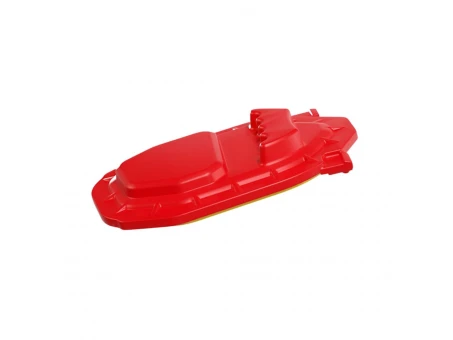 Capac filtru aer Racetech pentru spălare motocicletă Kawasaki KXF 250 / KX-X 250 (2025) - Roșu/Galben | CPKXF0025BL