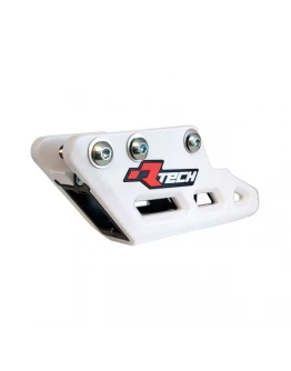 Ghidaj lant RACETECH (RTECH) Yamaha YZF 450 / Fantic XXF 450 (2023–2024) - Alb