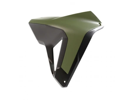 Protecții radiator Racetech Revolution pentru Honda XL 750 Transalp (2023-2025) stânga/dreapta - Verde/Negru | CVALPVNNR24