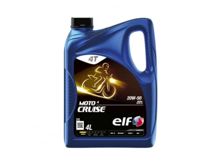 Ulei de motor ELF MOTO 4 CRUISE 20W50 4L