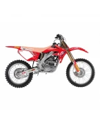 Kit grafic BLACKBIRD HONDA CRF 250R '04-'09, CRF 250X '04-'21 REPLICA TEAM HRC