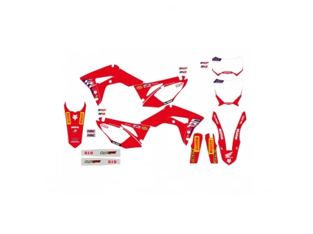 Kit grafic BLACKBIRD HONDA CRF 250R '18-'21, CRF 450R '17-'21, CRF 450X '17-'24 HONDA REPLICA TEAM HRC 24