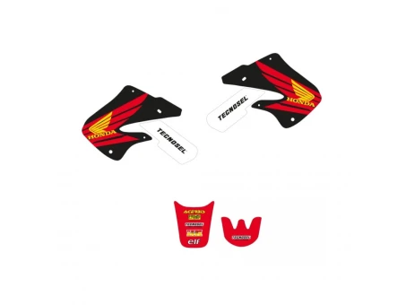 Kit grafic BLACKBIRD HONDA CR 125R '98-'99, CR 250R '97-'99 REPLICA OEM HONDA