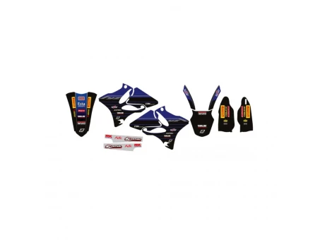 Kit grafic BLACKBIRD YAMAHA YZ 125/250 '02-'14 REPLICA YAMAHA FACTORY RACING 22