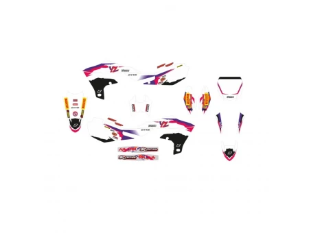 Kit grafic BLACKBIRD YAMAHA YZ 250F '19-'23, YZ 450F '18-'22 REPLICA YAMAHA FACTORY RACING 23