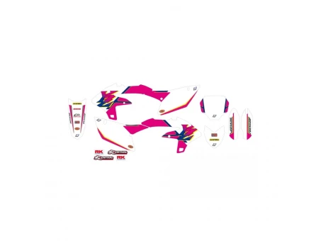 Kit grafic BLACKBIRD YAMAHA YZ 250F '23-'24; YZ 450F '23-'24 RETRO