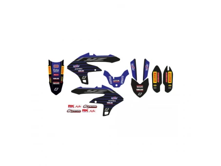 Kit grafic BLACKBIRD YAMAHA YZ 250F '23-'24; YZ 450F '23-'24 REPLICA YAMAHA FACTORY RACING 22