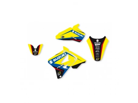 Kit grafic BLACKBIRD SUZUKI RM 85 '02-'24 DREAM 4 culoare Galben Albastru