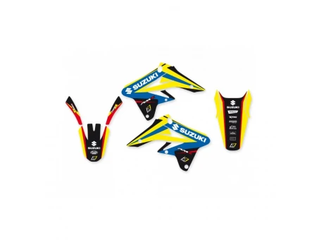Kit grafic BLACKBIRD SUZUKI RMZ 250 '07-'09 DREAM 4 culoare Galben Albastru