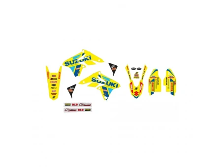 Kit grafic BLACKBIRD SUZUKI RMZ 250 '10-'18 REPLICA SUZUKI KSRT RESTYLE 22